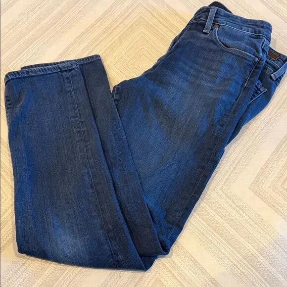 Paige Skyline Ankle Peg Jeans Skinny Dark Wash Size 29