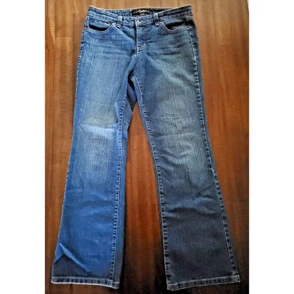 Nine West Women's Bootcut Stretch Blue Jeans - Size 8