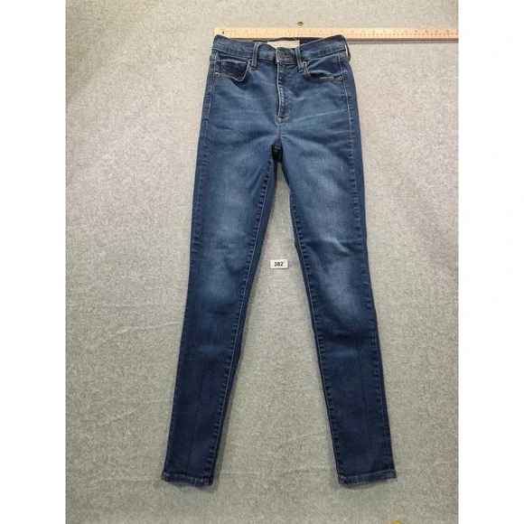 Gap 1969 True Skinny Super High Rise Jeans Womens 27 Medium‎ Wash Denim