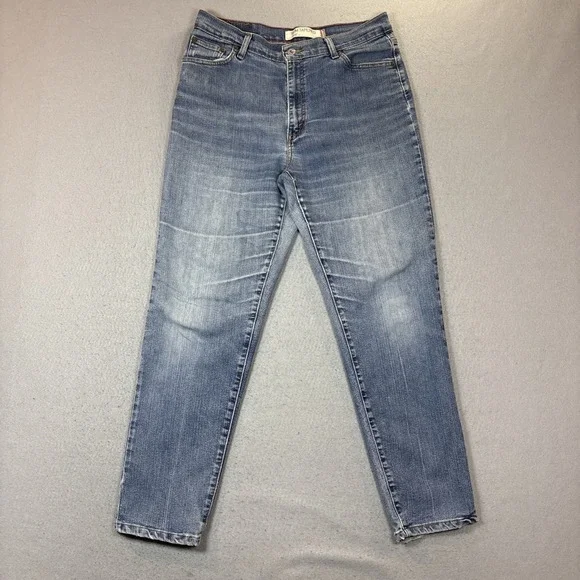 VTG Levi's 512 Slim Tapered Women's Jeans Size 14M Whiskering Y2K