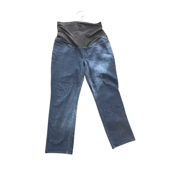 Loft Women's Blue Maternity Jeans