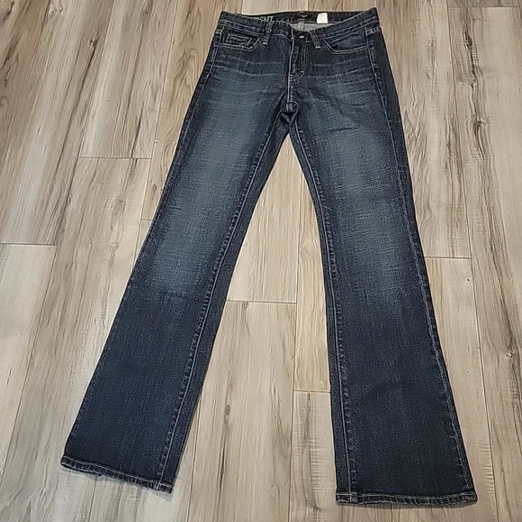 J Crew Jeans Womens 28 Blue Denim Low‎ Rise Bootcut
