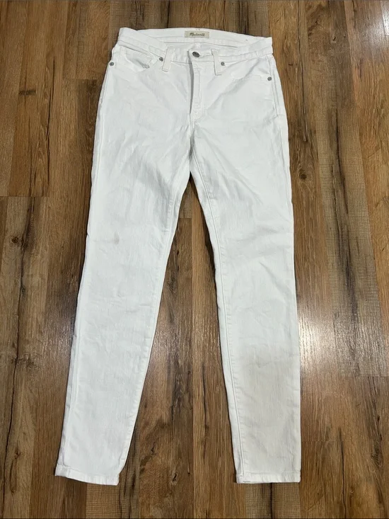 Madewell Women’s White High-Rise Skinny Jeans Sz .28