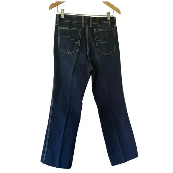 Y2K Vintage Jordache Jeans Straight Leg 80's SZ 11L  Dark Wash HEMMED 90'S