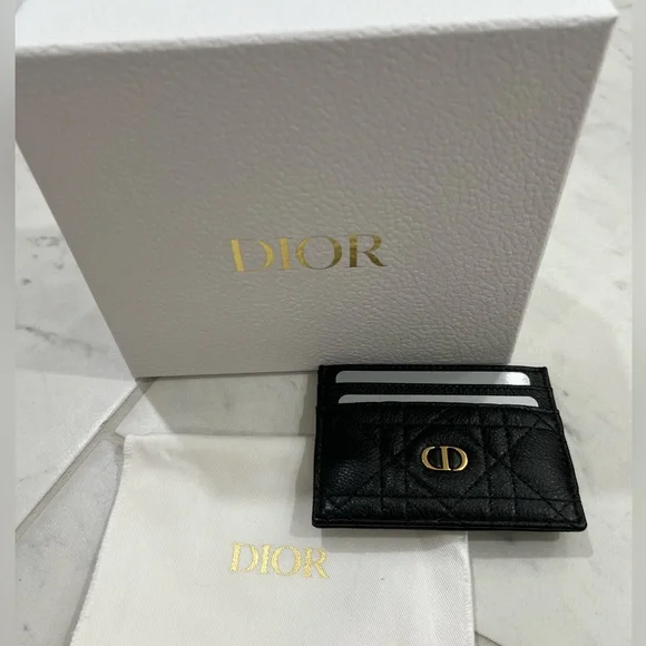 Dior Caro credit card holder
