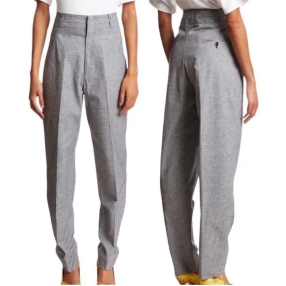 Isabel Marant Atoile Loulia High Waisted Trousers 36