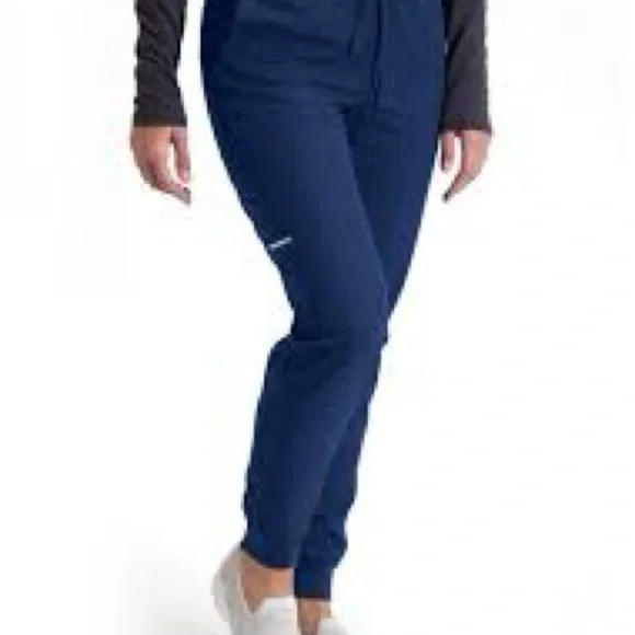 NWT- Skechers by Barco Vitality Charge Scrub Pants in navy blue.