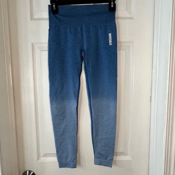 Gymshark Adapt Seamless Blue Ombré Leggings Size‎ XS #5