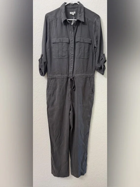 NWT - Sundance All Roads Jumpsuit in Graphite - M