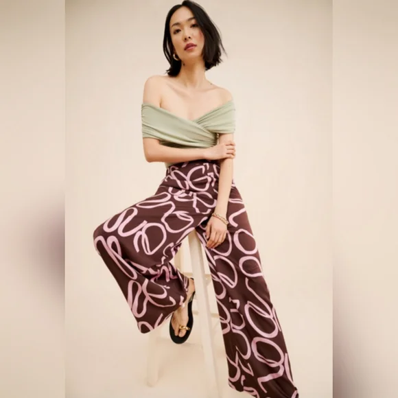 MINKPINK Emmy Wide Leg Pants Size Small