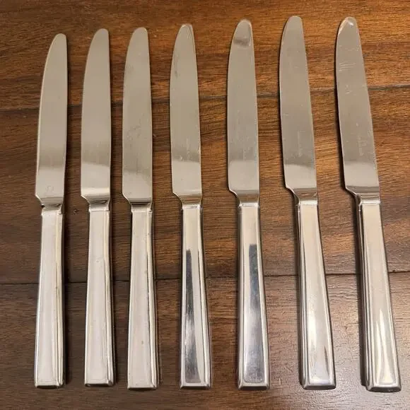 Villeroy Boch VICTOR Dinner Knives Solid (Set of 7) Stainless Vietnam 9
