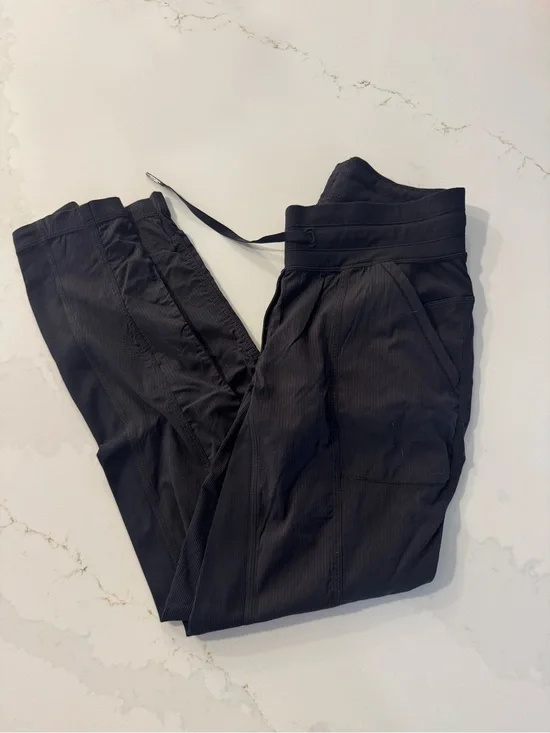 lululemon athletica Black Track Joggers