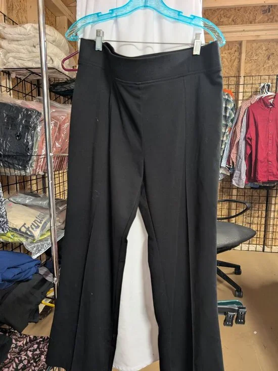 George Women's Black Pants XL 16-18 Petite - 25% Off When You Bundle 5+ Items!
