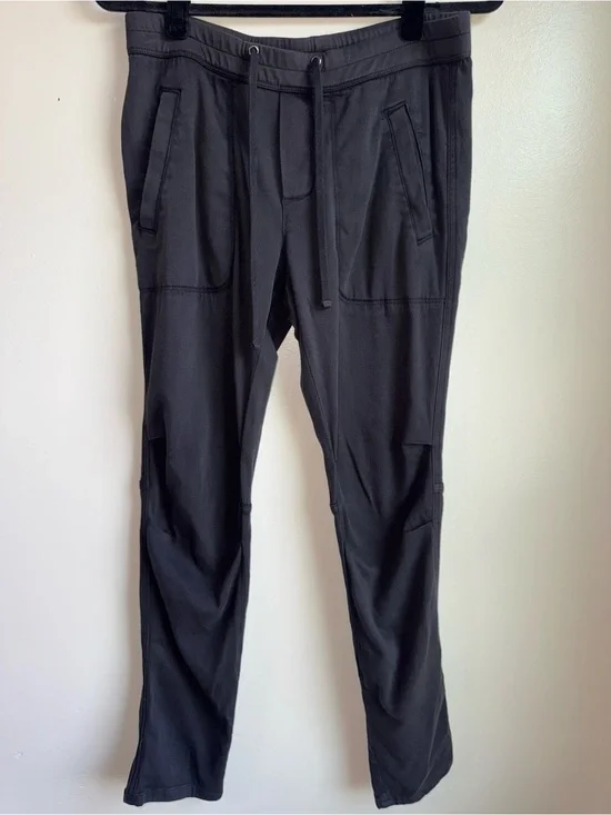 James Perse Standard Dark Gray Utility Cargo Jogger Pants Size 1