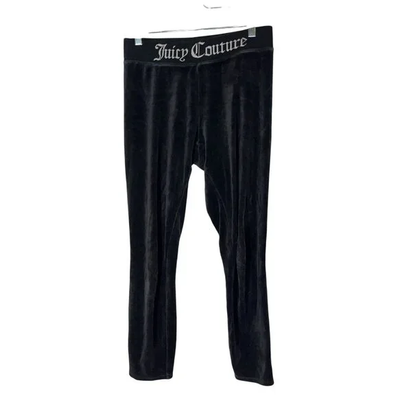 Juicy Couture Womens Velour Leggings Size Small Y2K 2000's