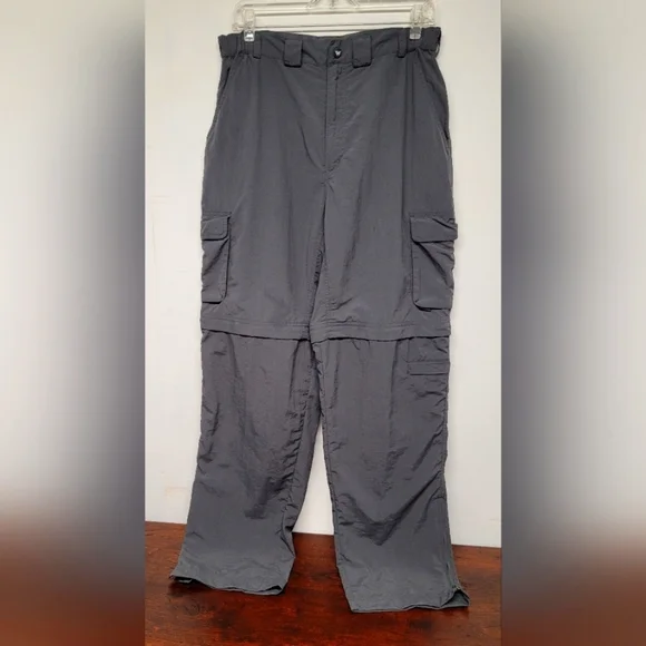 Women's White Sierra Cargo Adjustable Pants / Shorts M