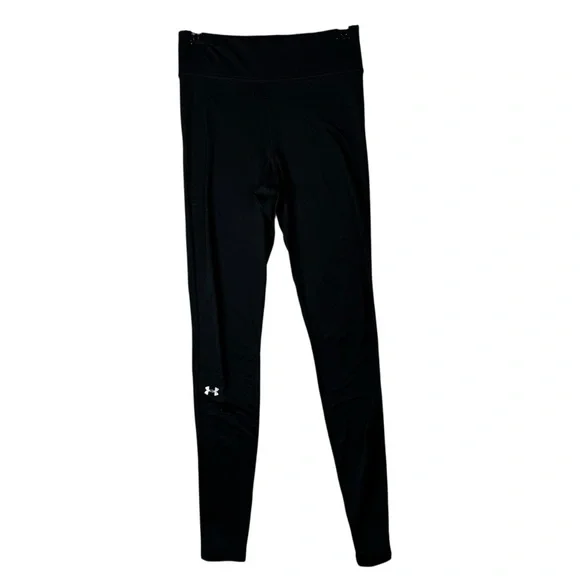 Under Armour Black ColdGear Fitted Athletic Leggings S