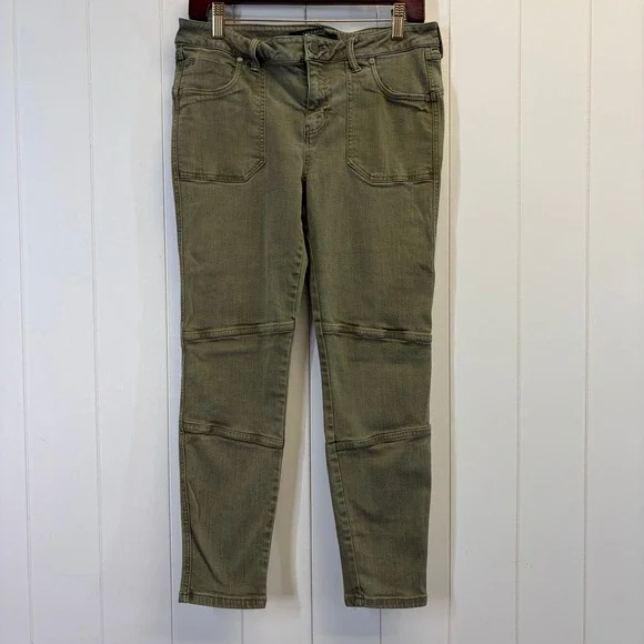 Liverpool Los Angeles the Ankle Cargo Pants Women Size 10 30 Moto Streetwear