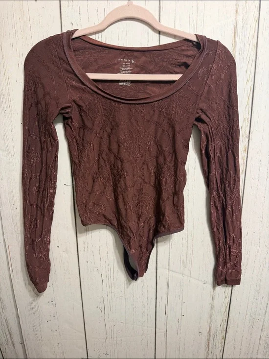 Free People Send Love Bodysuit