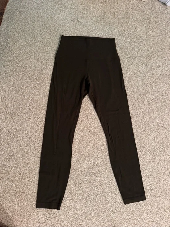 Lululemon 25” green align leggings