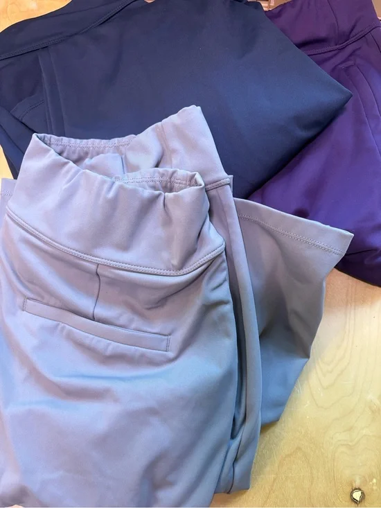Lot Of 3 Halara Legging Wide Leg Workout Stretch Pants Pockets Womens XL
