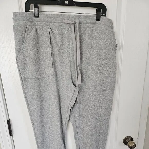 Disney Women's Grey Joggers-tracksuits