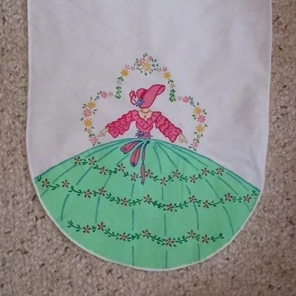 Fabric Painted Table Runner