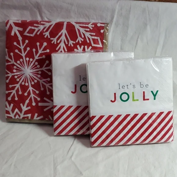 Holiday Christmas napkins D