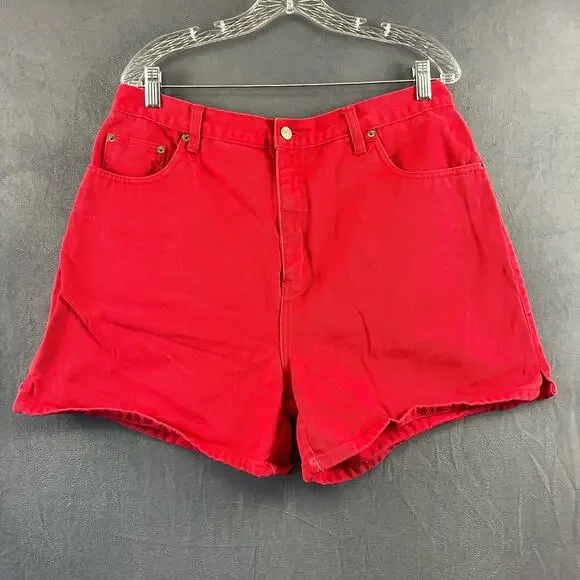 Generra Jeans Plus Size 16 Jorts Wide Leg Y2K High Rise Mom Shortie Booty Shorts