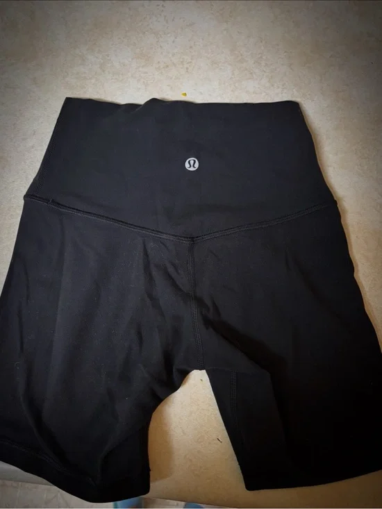 lululemon athletica Black Girls' High-Waist Leggings Shorts