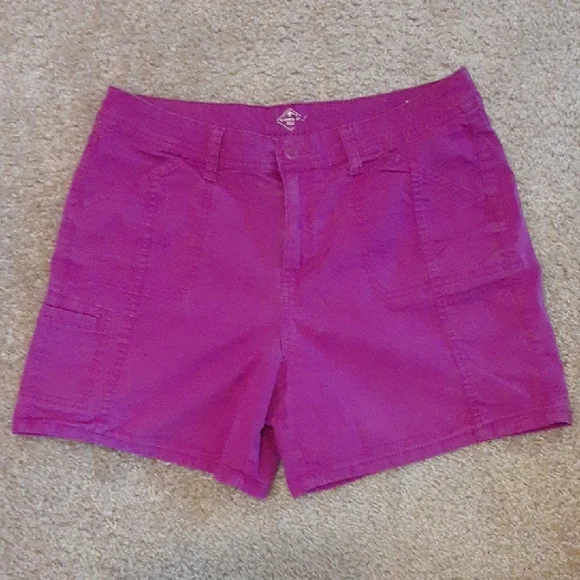 Women’s Magenta Utility Shorts
