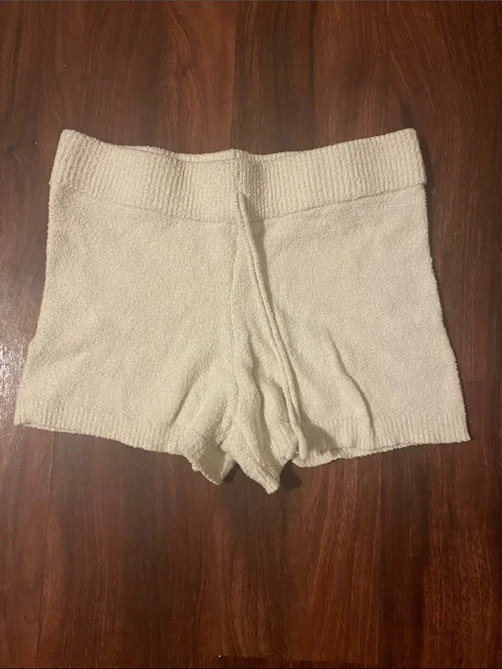 Rue21 Cream Terry Bike Shorts