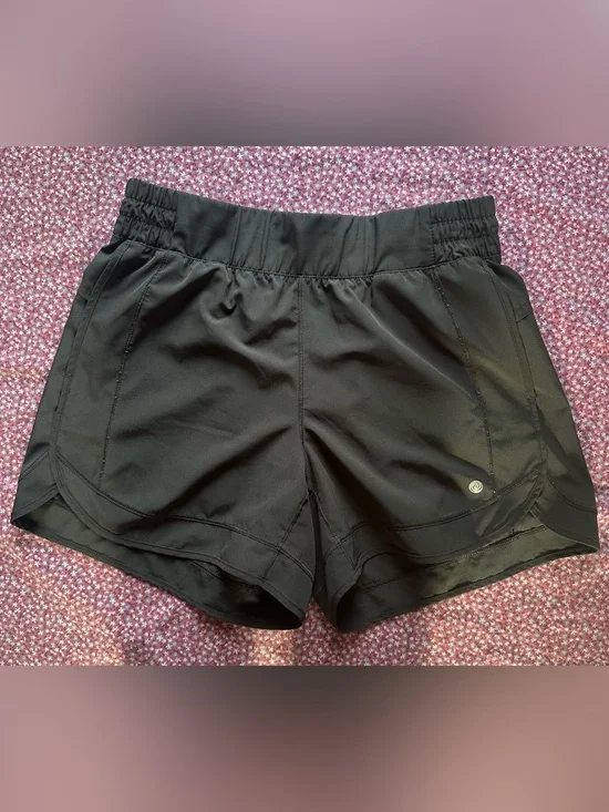 Apana Black Women's Athletic Running Shorts