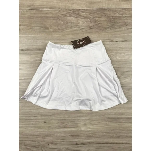 Viodia‎ Pleated Tennis Skirt White XS New With Tags