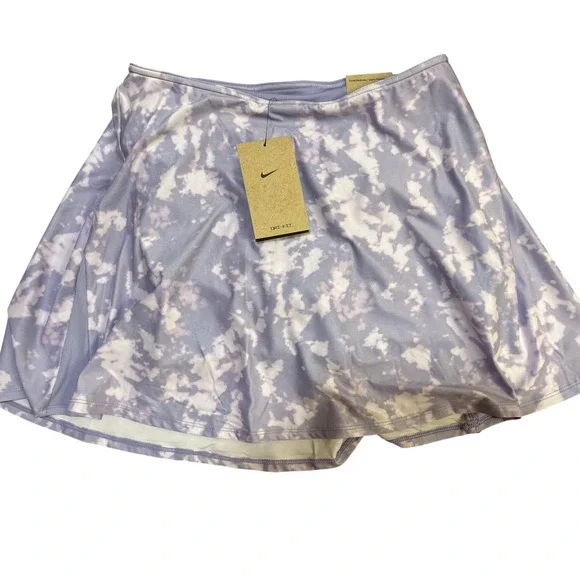 Nike Court Womens Dri-FIT Tennis Skort Purple Tie-Dye‎ FZ6804-533 Small NWT