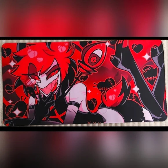 Alastor Playmat - Hazbin Hotel