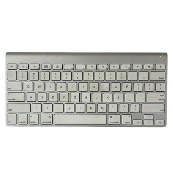 Apple Wireless Magic Keyboard Bluetooth Silver White Computer Accessory