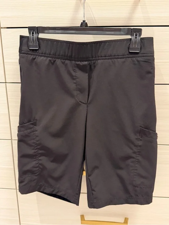Chico's Black Cargo Shorts