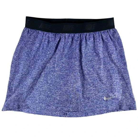 Nike Golf Dri-FIT Skort Built-in Shorts Purple Heather Medium Polyester Women