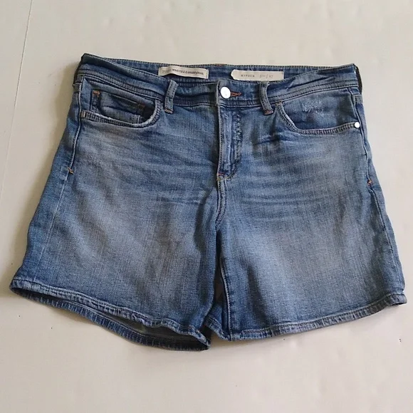 Anthropologie Pilcro and the‎ Letterpress Hyphen denim jean shorts 27
