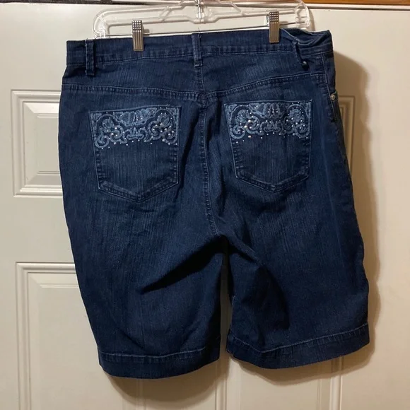 Gloria Vanderbilt Denim Shorts 16W‎
