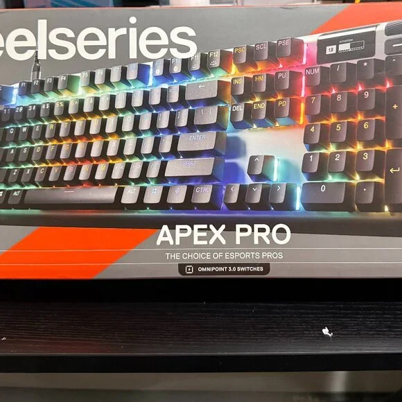 SteelSeries Apex Pro Gen 3 Mechanical RGB Gaming Keyboard