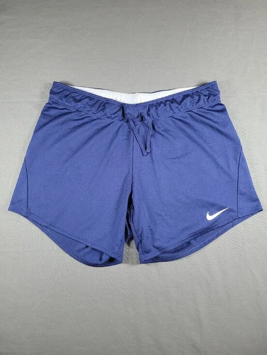 Nike Dri-FIT Blue Running Training Shorts Women's Small 5