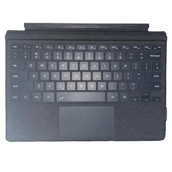 NUWONAYA Wireless Backlit Keyboard w/Multi-Touch Trackpad for Surface Go 1/2/3/4