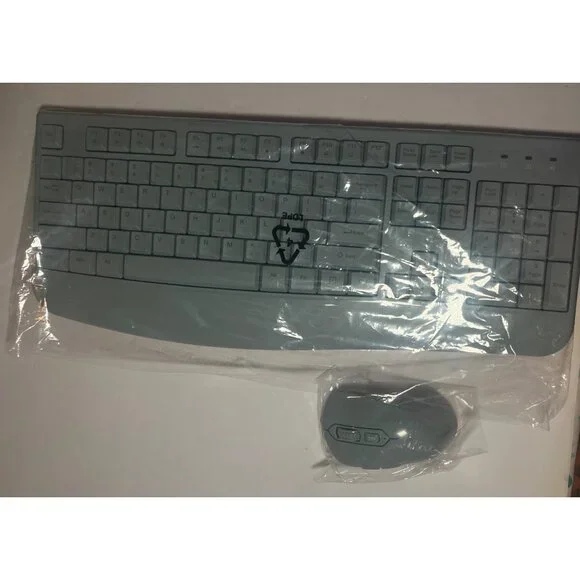 Wireless Keyboard & Mouse Combo C203 Grey