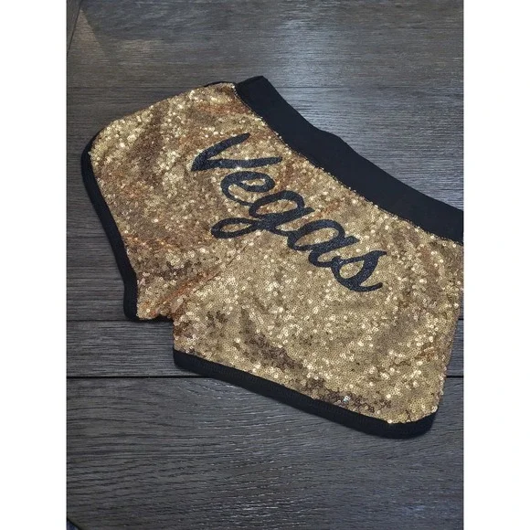 Sexy size Medium Vegas booty sequin shorts.‎ Girls night, special time. New. Mgm