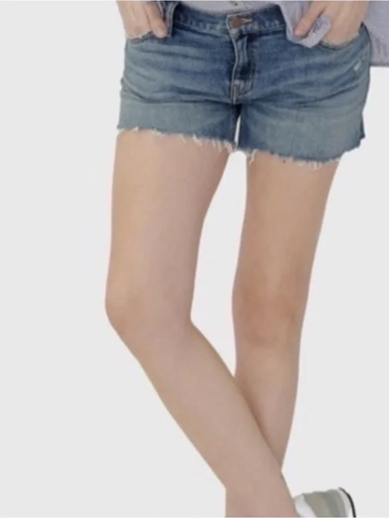 Hatch maternity current/elliot Denim Cutoff Shorts - Light Blue 28