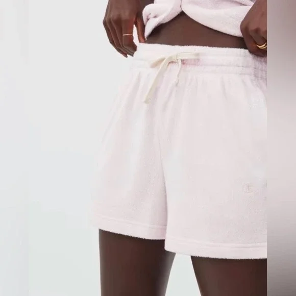 Everlane‎ Terry Cloth Relaxed Drawstring Short Orchid M Vacation Beach Summer
