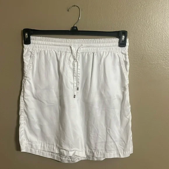 Tommy Hilfiger Shorts Sz S/P Drawstrings Elastic Waist 100% Lyocell Vacation