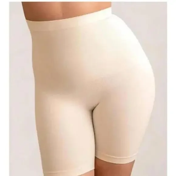 Shapermint Essentials All Day Every Day High-Waisted Shaper Shorts Nude‎ XL/XXL